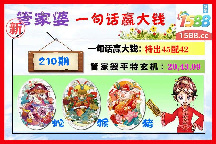 管家婆 第210期