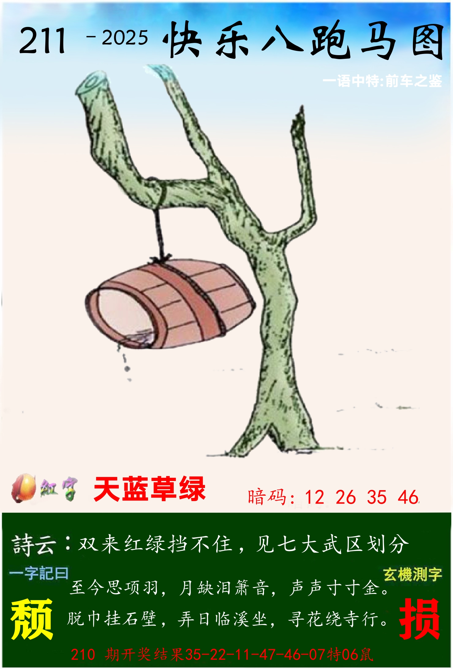 澳门跑马 第211期
