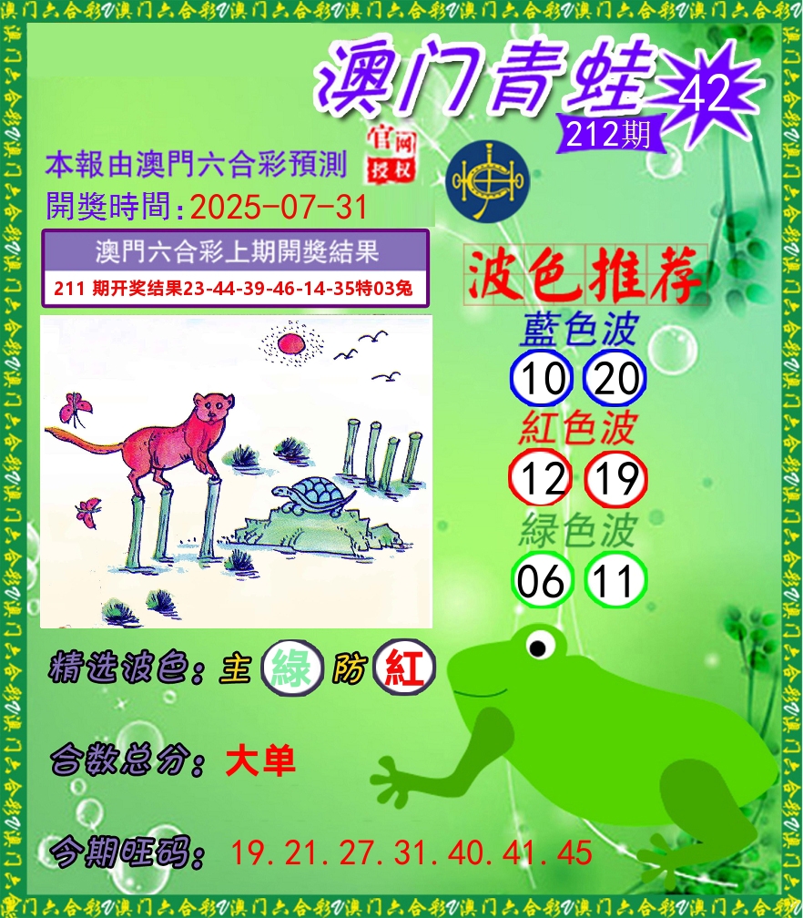 青蛙系列42 第212期
