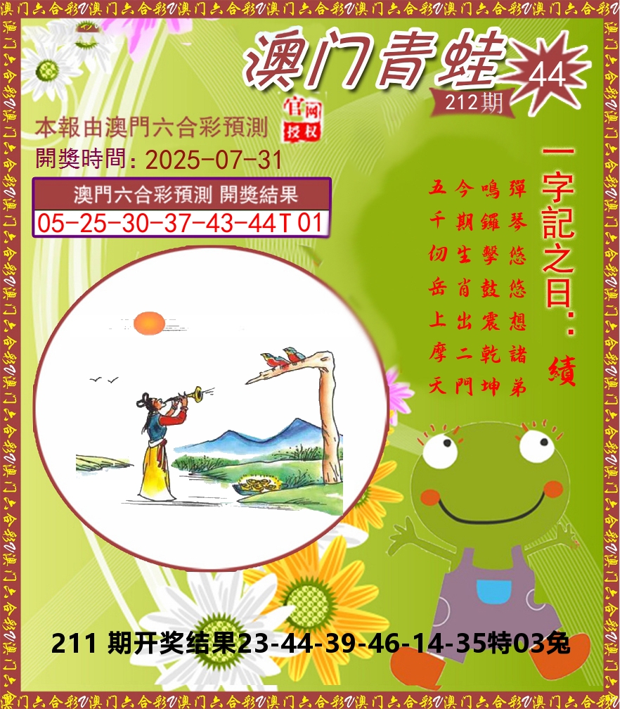 青蛙系列44 第212期