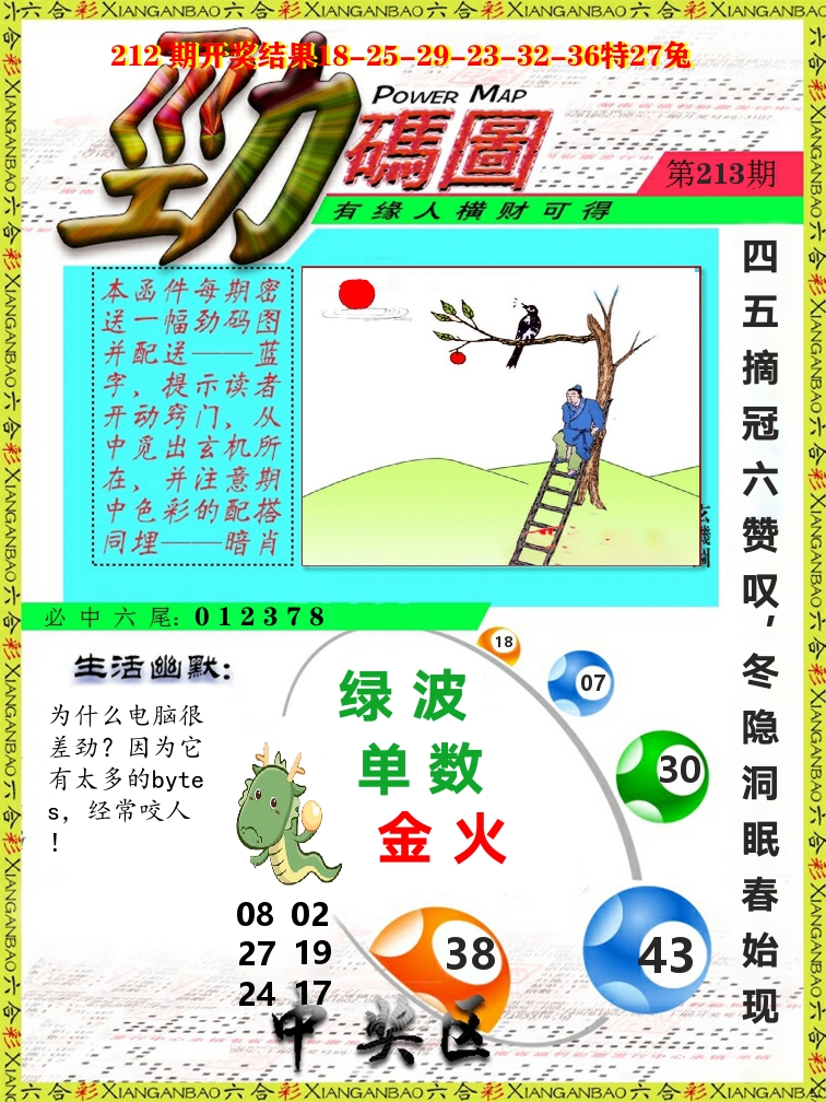 劲码图 第213期