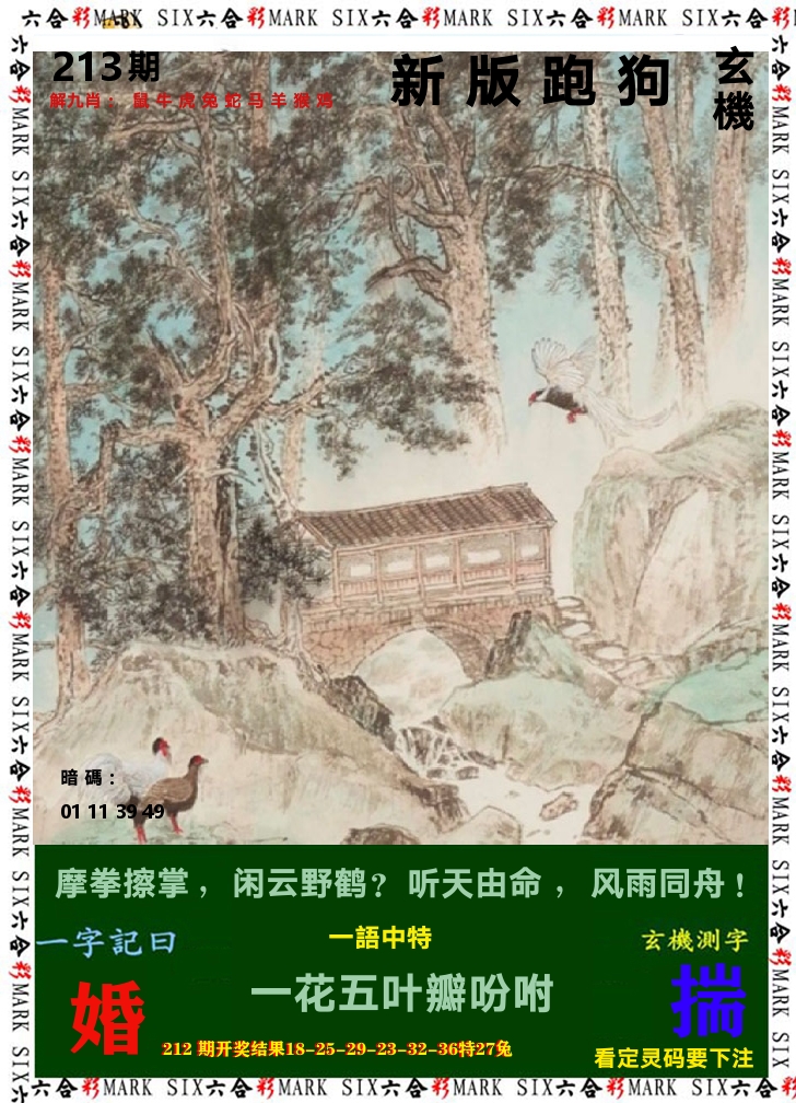 悟入其图 第213期