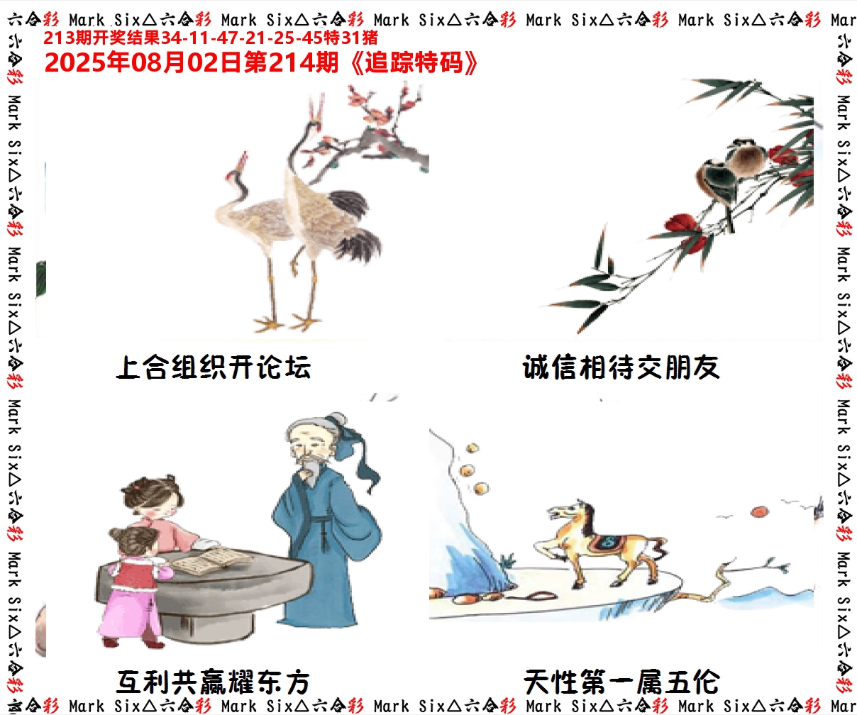 追踪特码 第214期