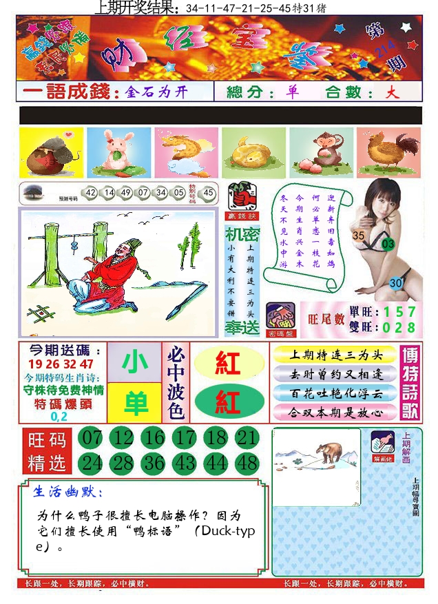 澳门财经宝鉴 第214期