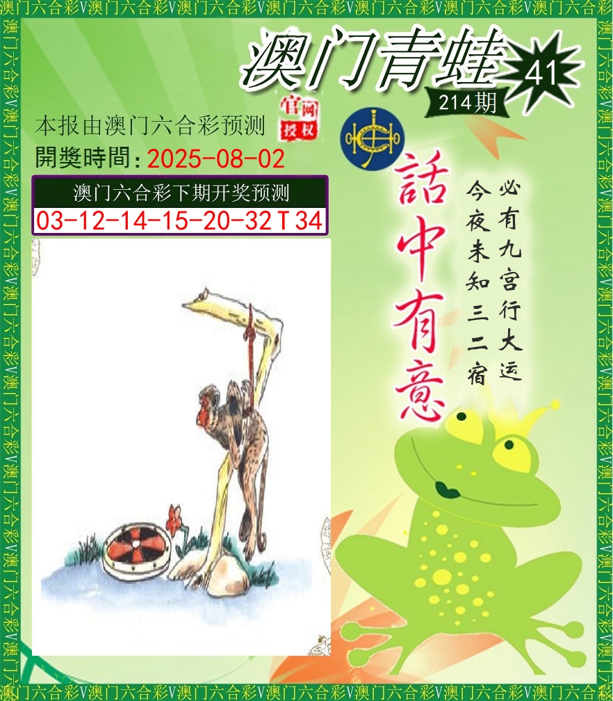 青蛙系列43 第214期