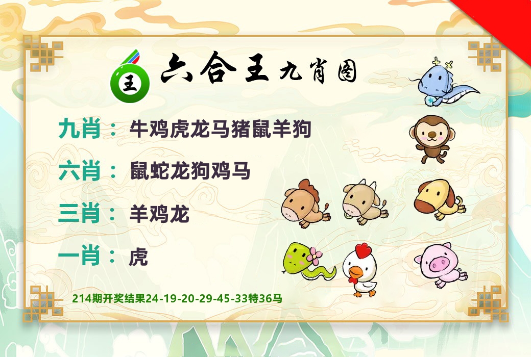 六合王九肖图 第215期
