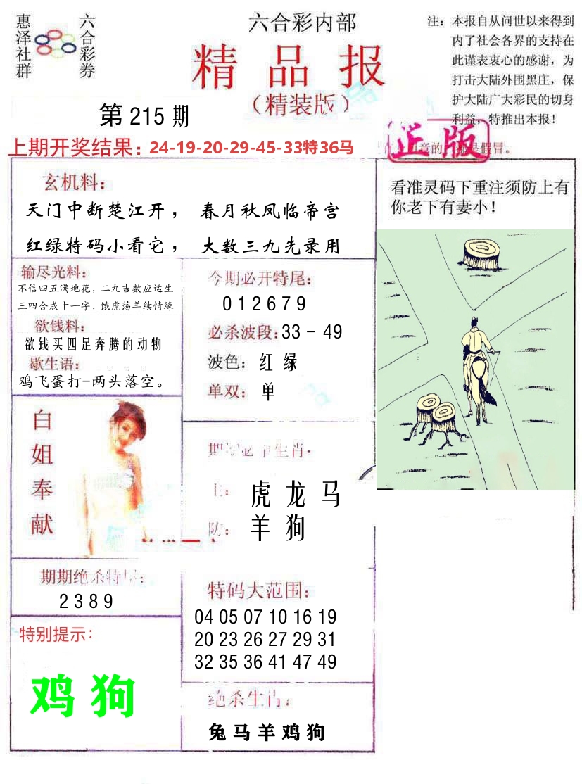 精品报 第215期