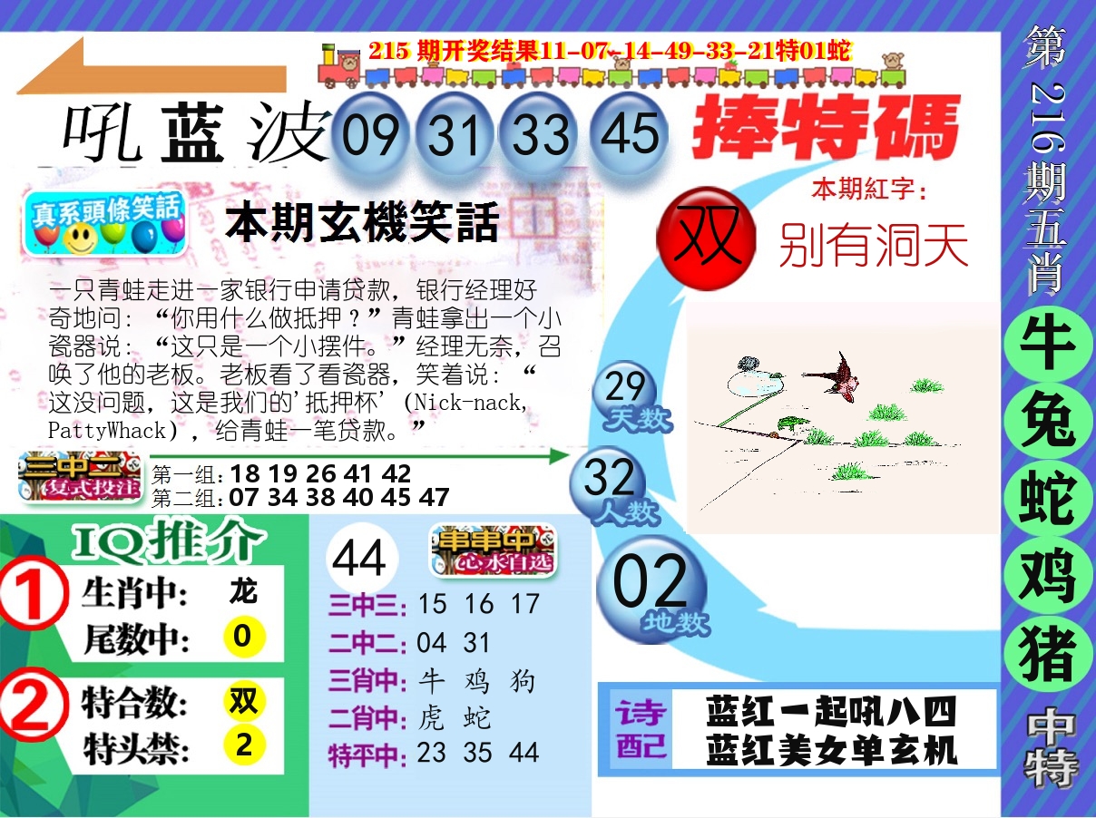 新特报 第216期