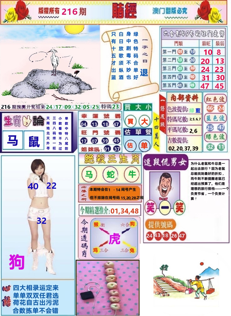 澳门赌经 第216期