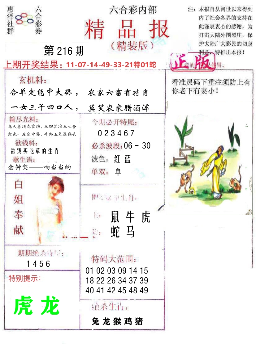 精品报 第216期