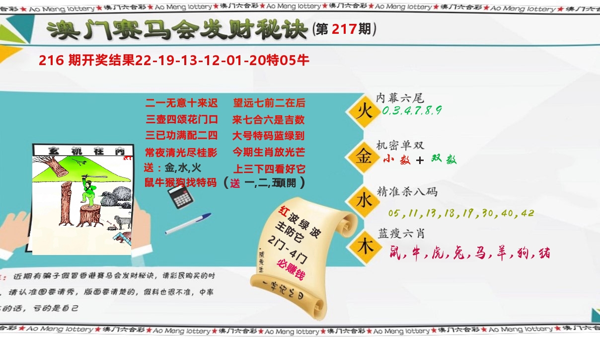 发财秘诀 第217期