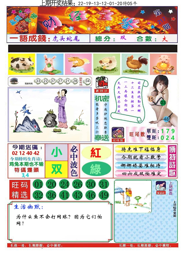 澳门财经宝鉴 第217期