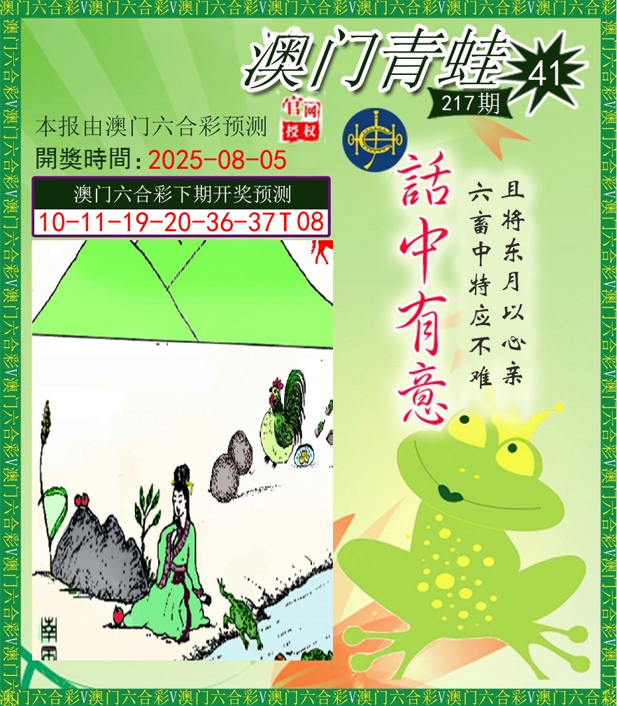 青蛙系列43 第217期