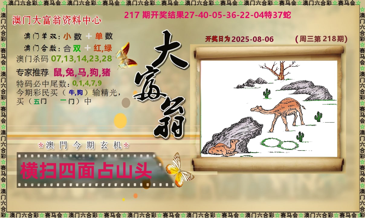 新大富翁 第218期