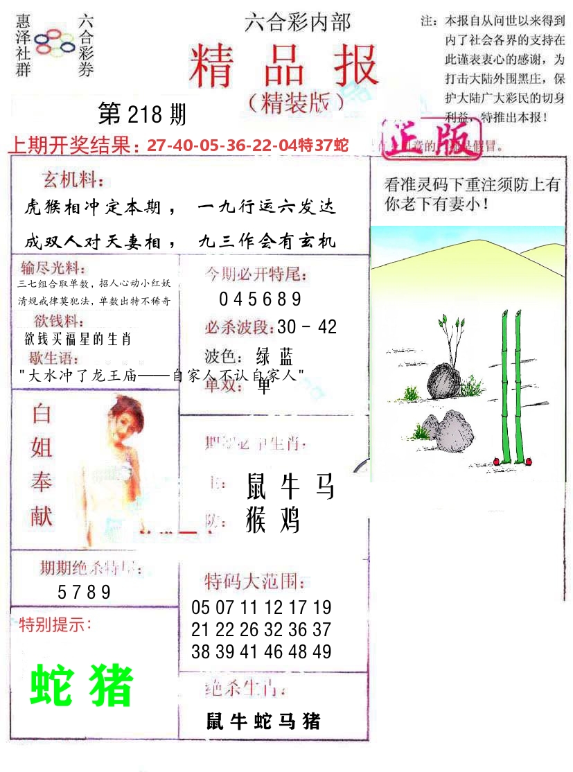 精品报 第218期