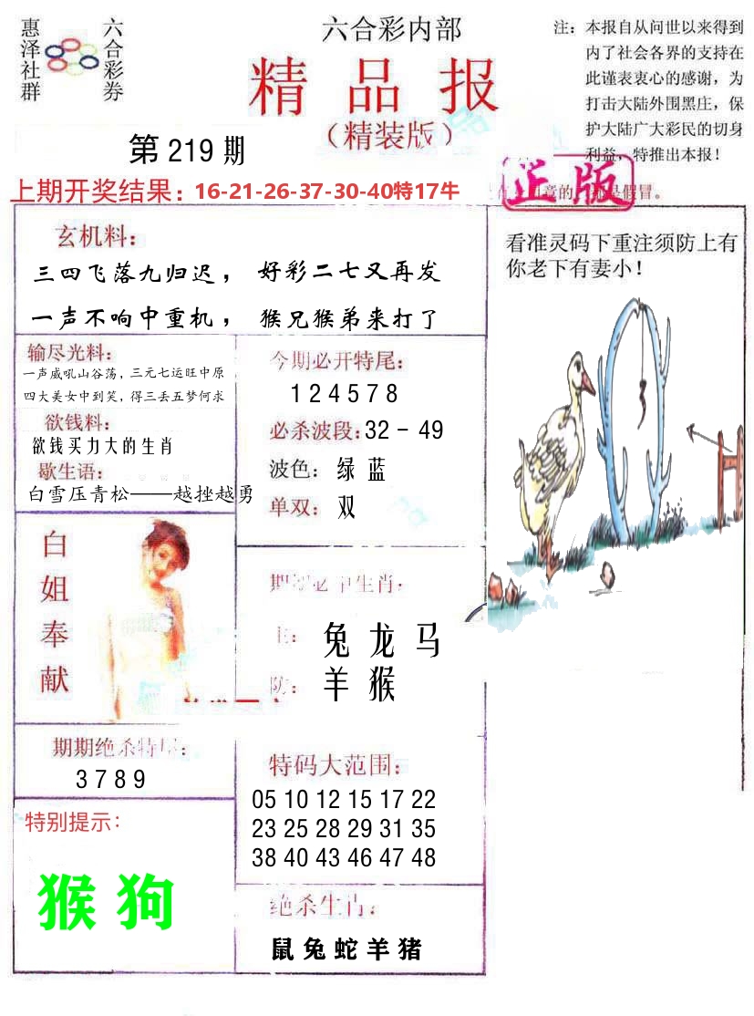 精品报 第219期