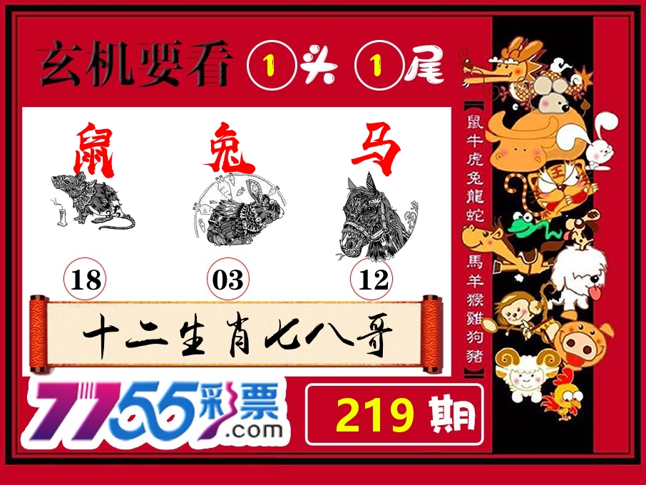 玄机要看 第219期
