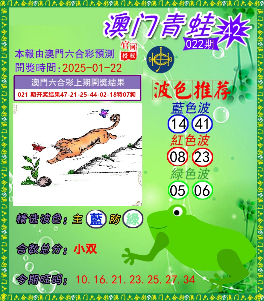 青蛙系列42 第22期