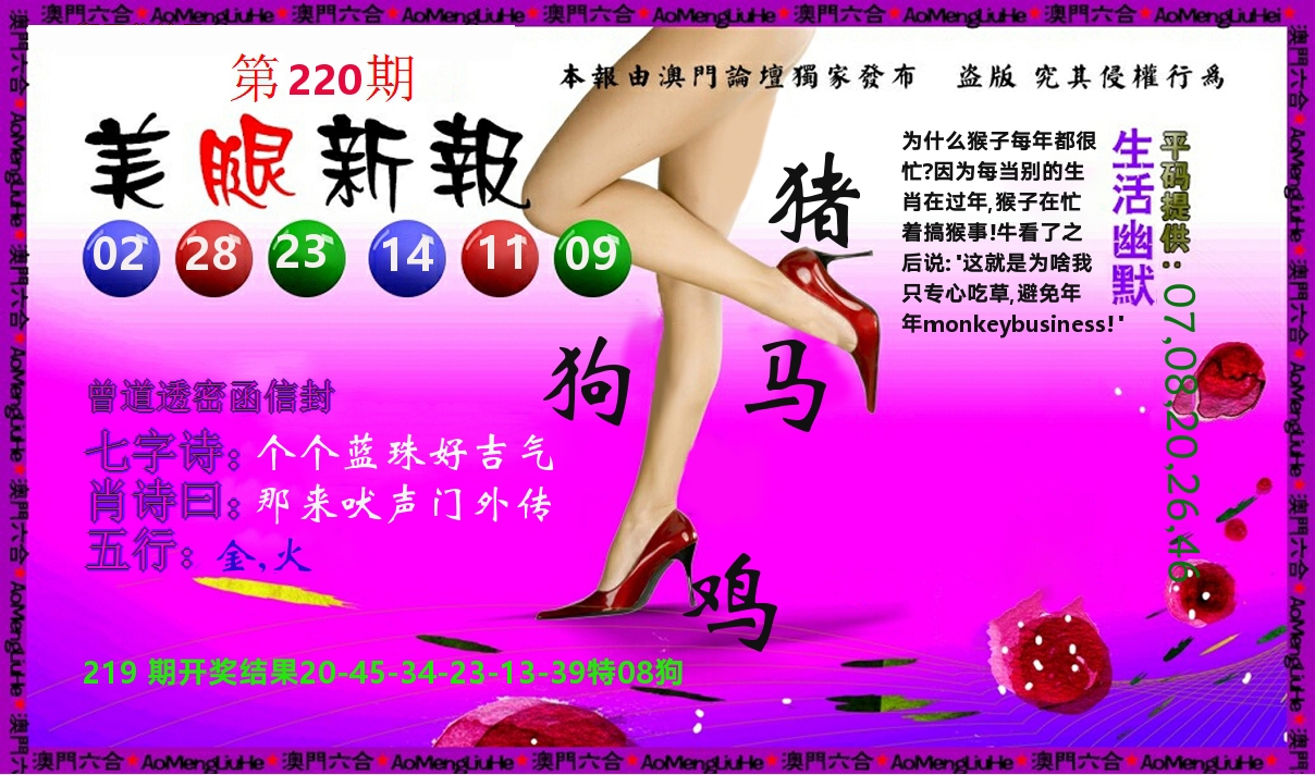 美腿新报 第220期