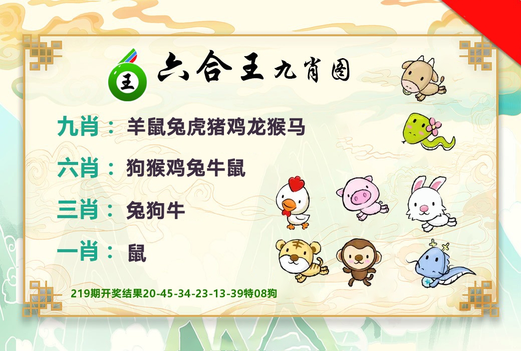 六合王九肖图 第220期