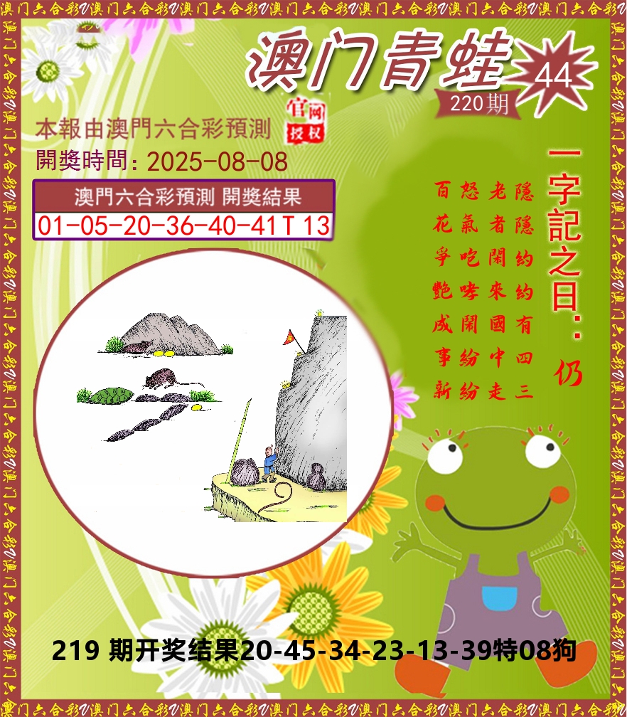 青蛙系列44 第220期