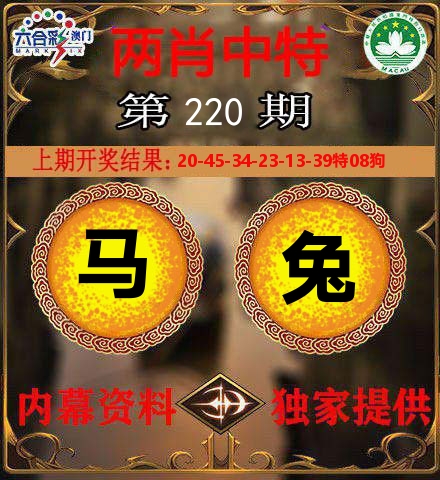 两肖中特 第220期