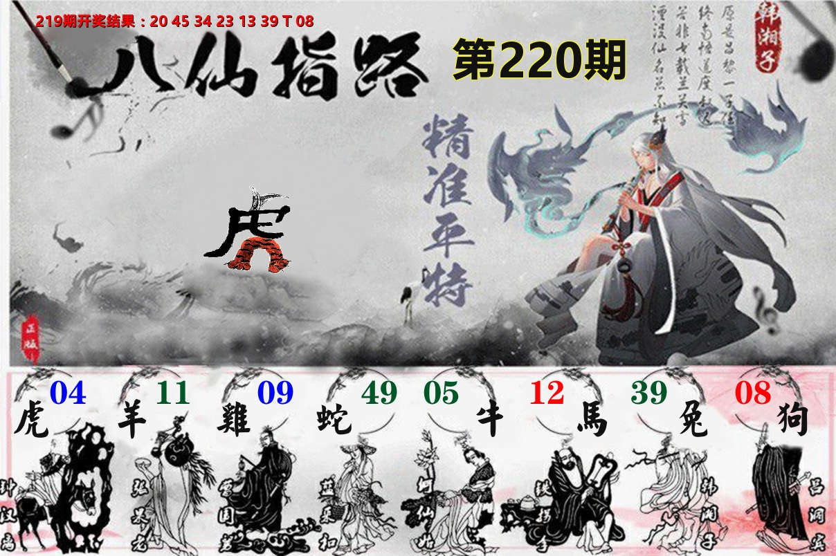 八仙指路 第220期