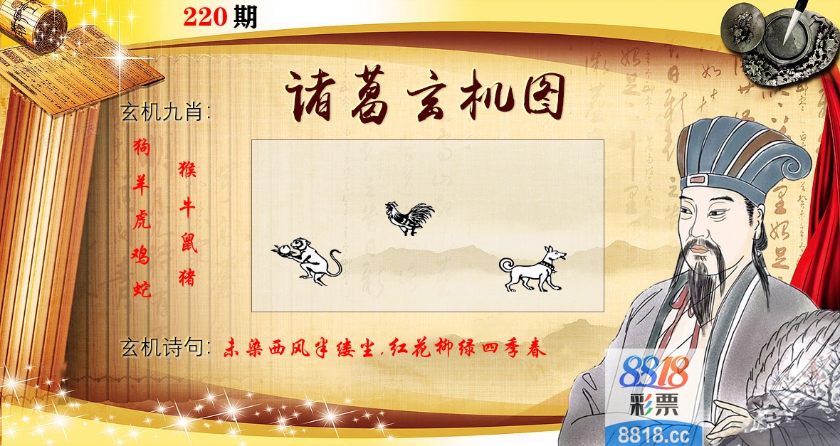 诸葛玄机图 第220期