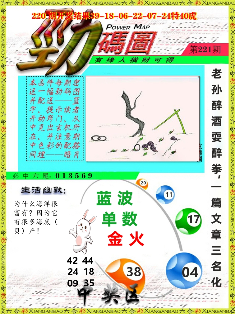 劲码图 第221期