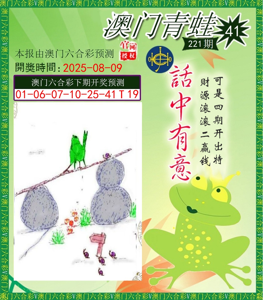 青蛙系列43 第221期