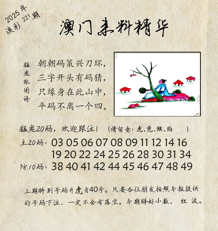 精华来料 第221期