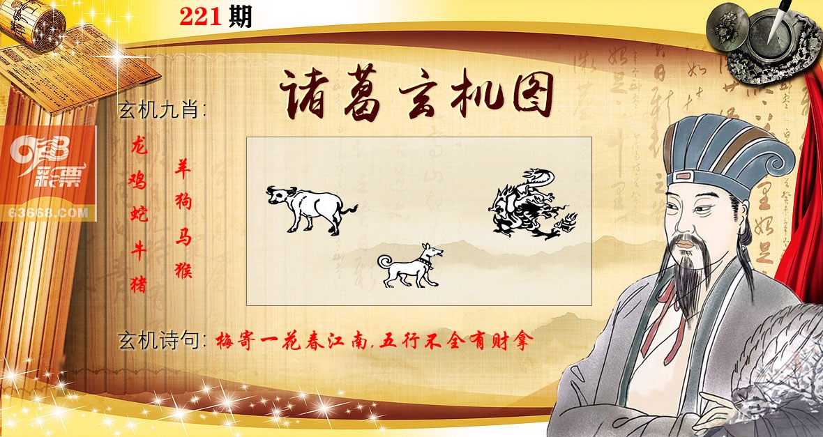 诸葛玄机图 第221期