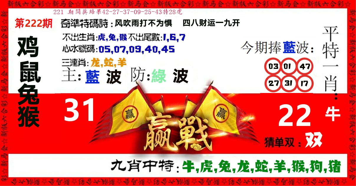 赢站 第222期
