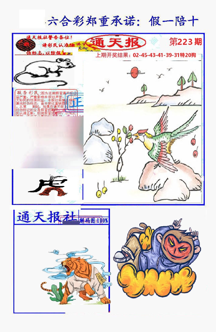 通天报 第223期