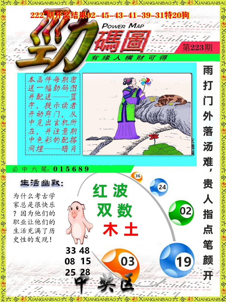 劲码图 第223期