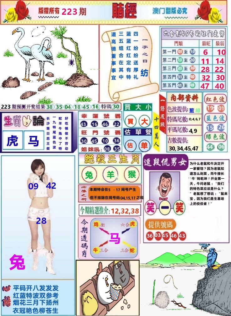 澳门赌经 第223期