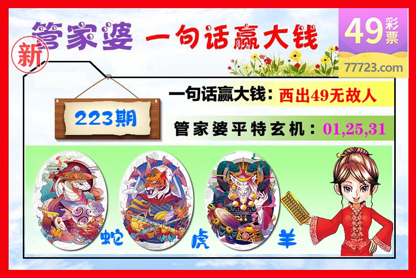 管家婆 第223期
