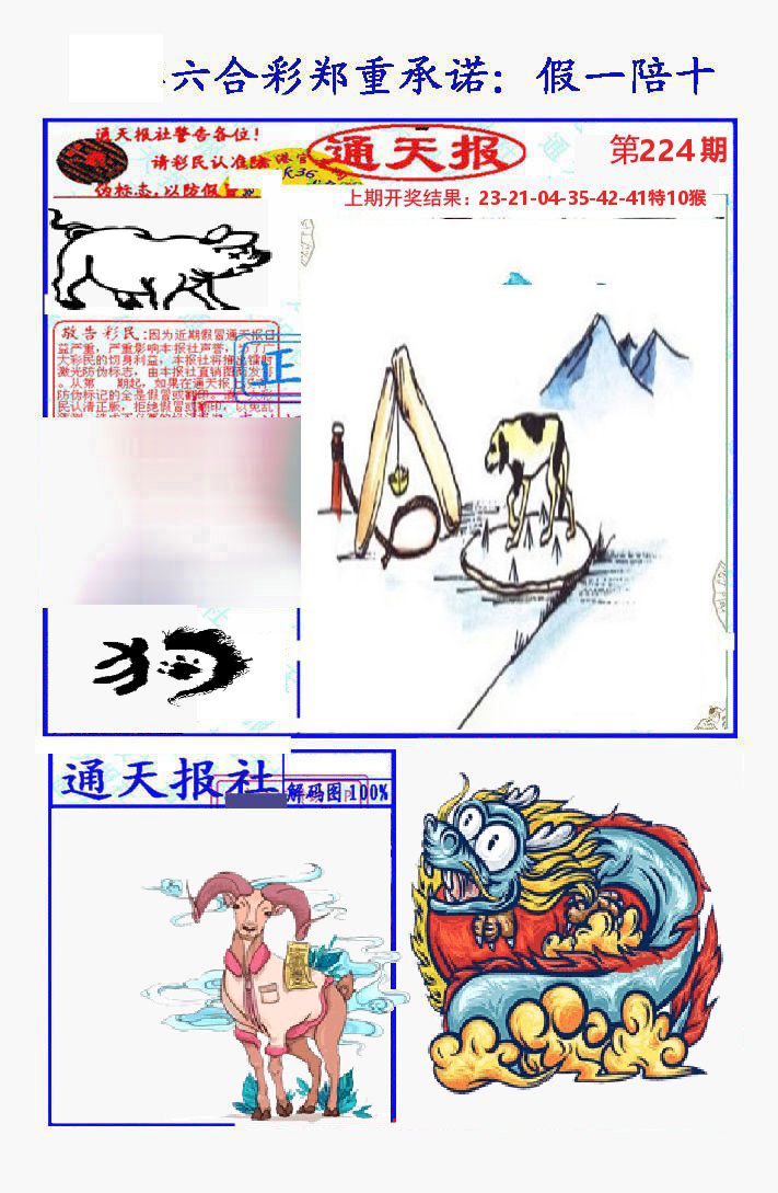 通天报 第224期