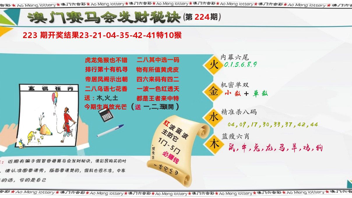 发财秘诀 第224期