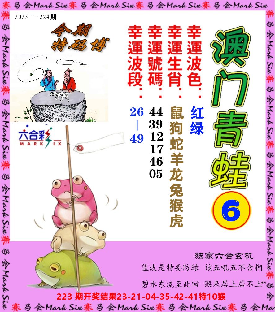 青蛙系列6 第224期
