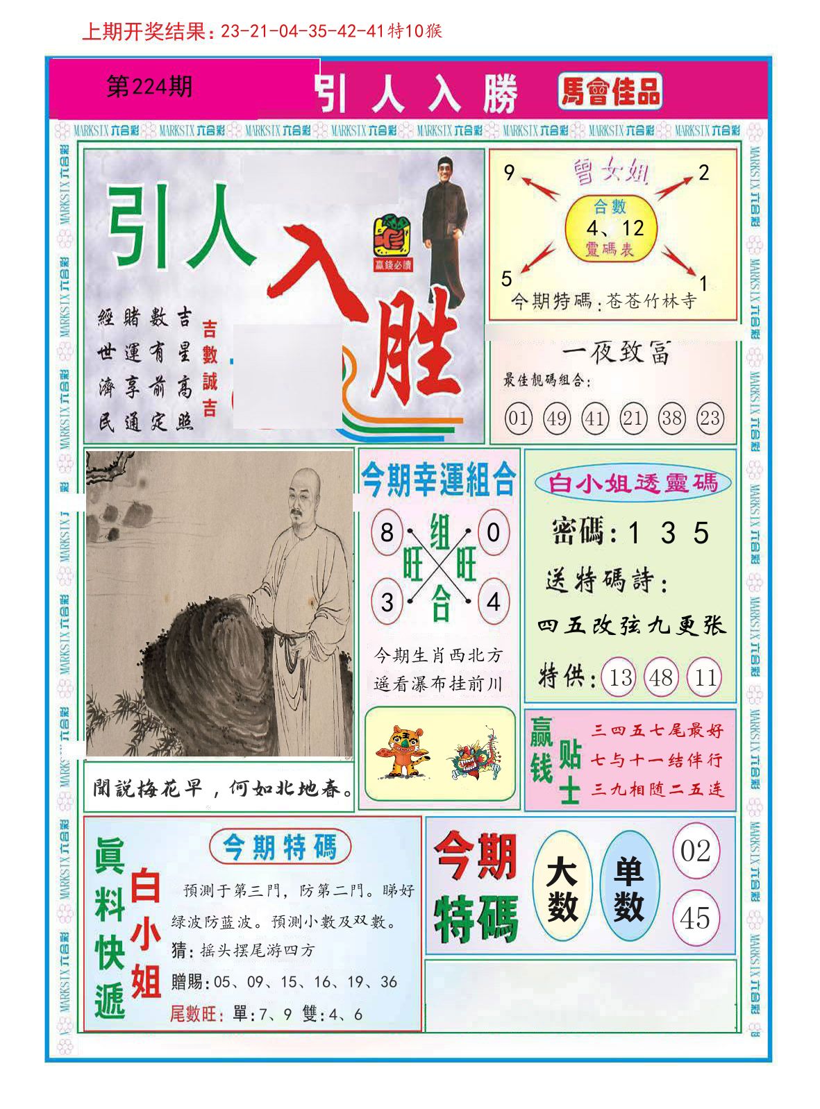 引人入胜 第224期