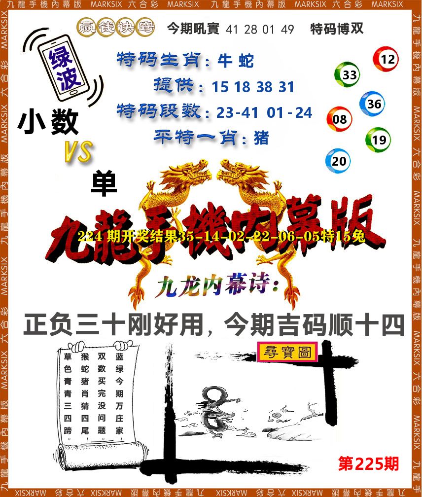 九龙手机内幕 第225期