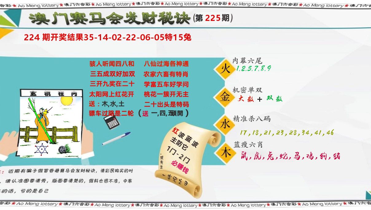 发财秘诀 第225期