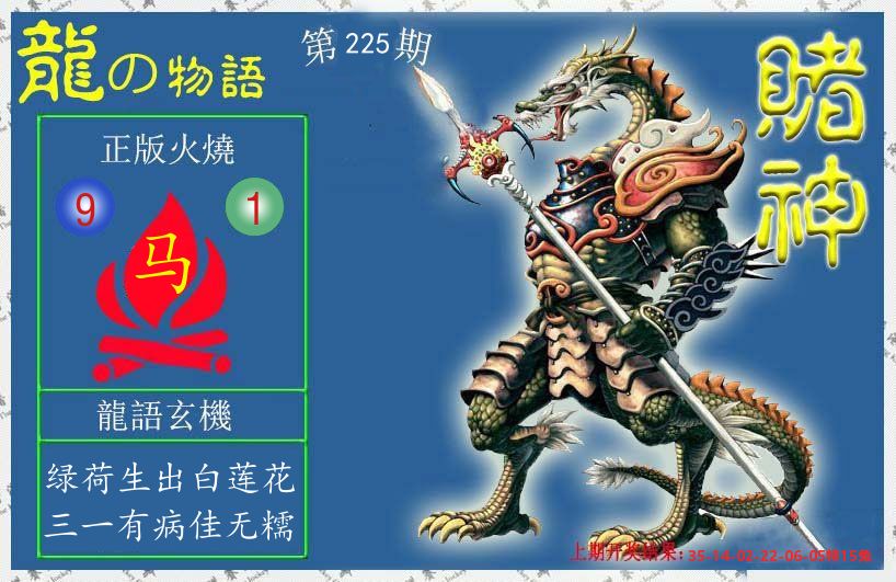 赌神龙报 第225期