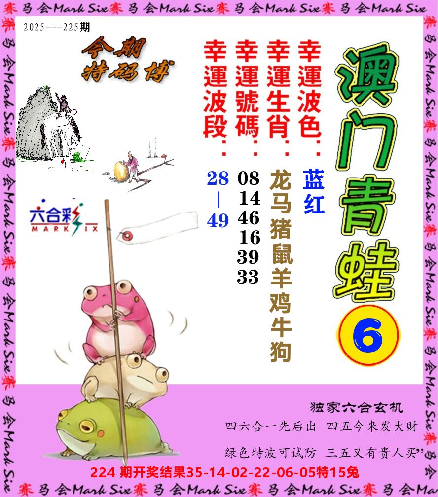 青蛙系列6 第225期