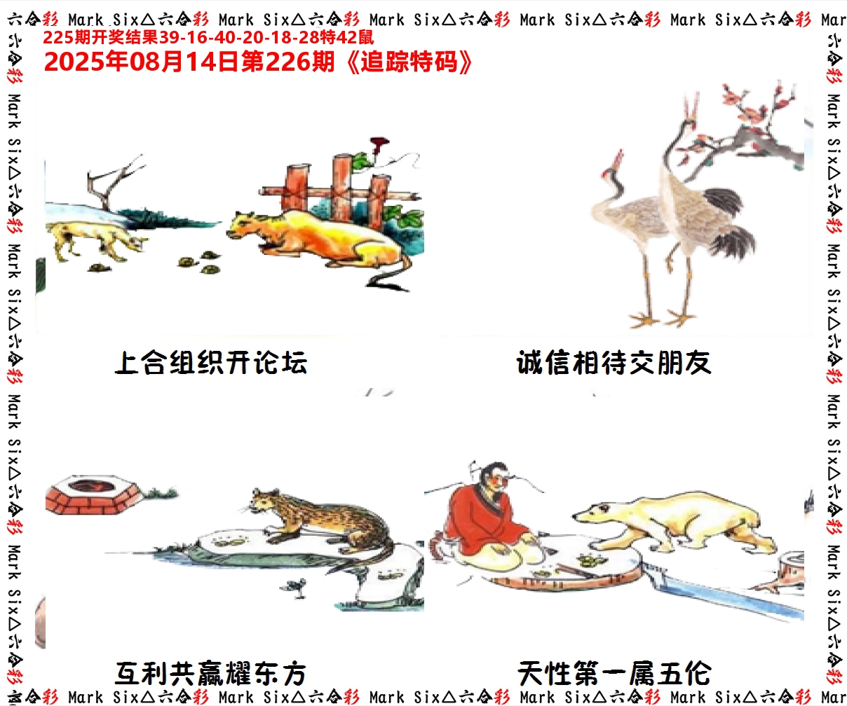 追踪特码 第226期