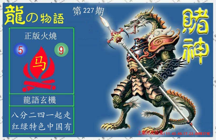 赌神龙报 第227期
