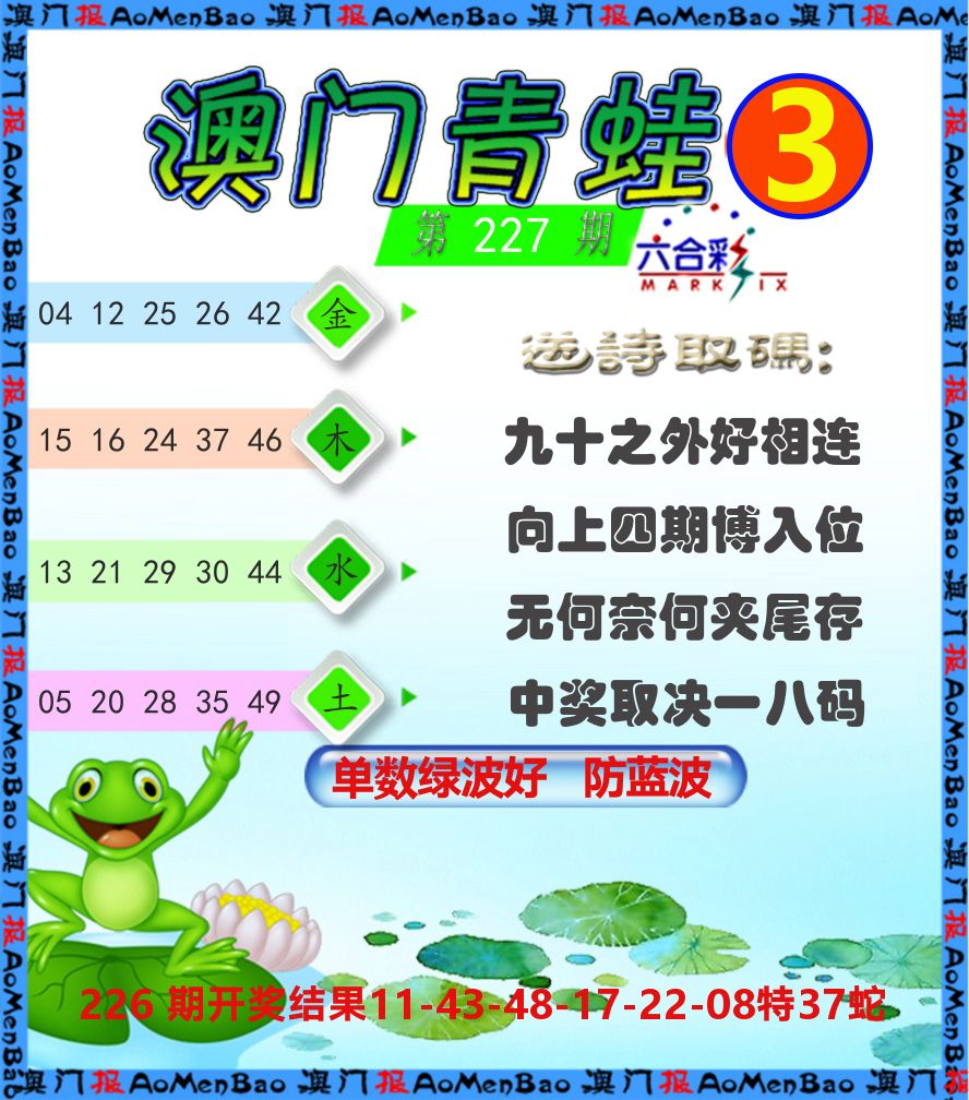 青蛙系列3 第227期