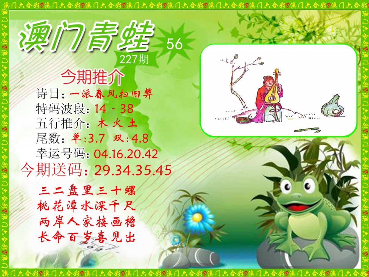 青蛙系列56 第227期