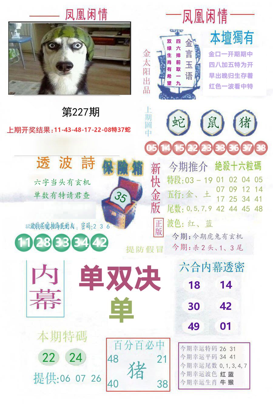 凤凰闲情 第227期